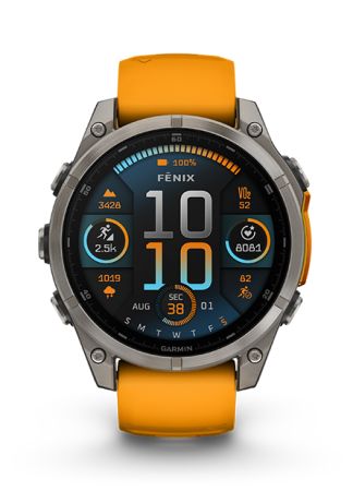 Garmin Fēnix Titanium/Orange | 47mm
010-02904-11