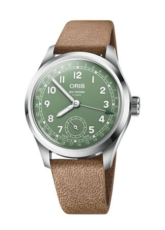 Oris Big Crown Pointer Date Calibre 403 Green/Leather | 40mm
01 403 7799 4067-07 6 20 09FC