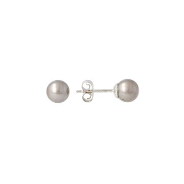 Sundrops | Ear Studs White Gold | Pearl