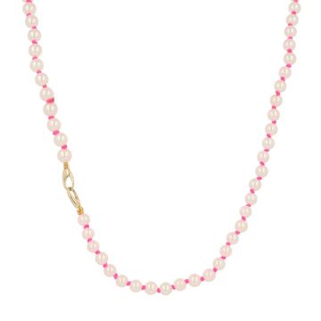 Sundrops | Yellow Gold | Pearl - Neon Pink 45cm