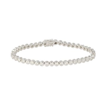 Lux | Tennis Bracelet White Gold | 44 Diamonds