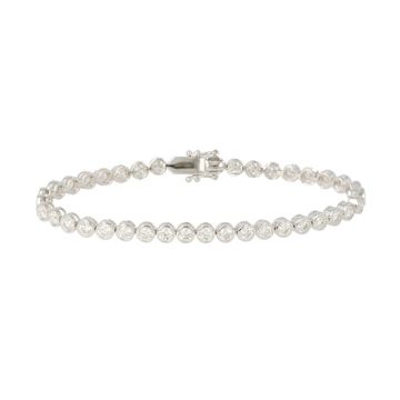 Lux | Tennis Bracelet White Gold | 40 Diamonds