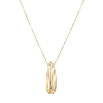 Dot | 14 Carat Yellow gold Necklace & Pendant | Drop