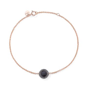 Burato Gioielli | Bracelet M Diamonds Chocolate Paillette