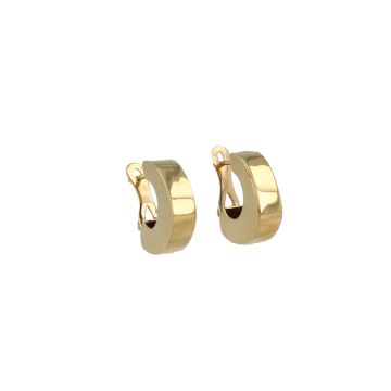 Be | Earrings 14carat Yellow gold | Hoops