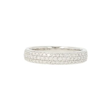 Be | White Gold Ring | 0.47ct Diamonds Pavé