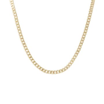 Be | Necklace Yellow Gold | Gourmette