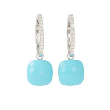 Varivello Set | White Gold | Diamonds - Turquoise