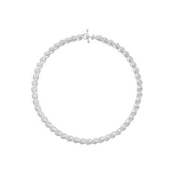 Georg Jensen | Weft Single Link Necklace | Silver 45cm