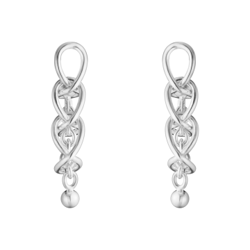 Georg Jensen 20002036 Weft Earrings Silver 