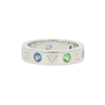 Bvlgari ring Saphire Tsavorite