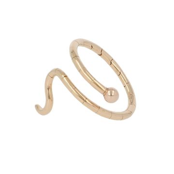Unique Piece | Pink Gold Ring | Snake