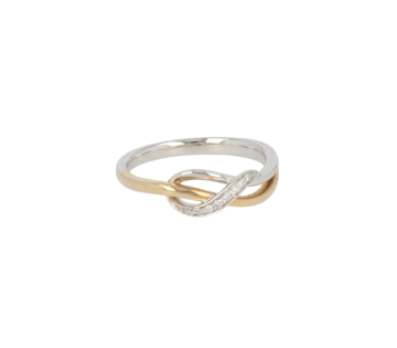 KEK | Ring Bicolor 14 Carat | Twist 