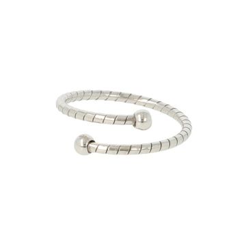 Dot Ring | White Gold | Spiral