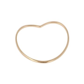 Dot | Pink Gold Ring | Heart