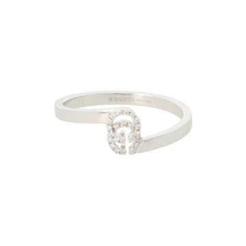 Gucci Ring | 18kt White Gold | Diamonds 0.052ct