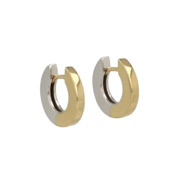 Be | Earrings 14carat Bicolor | Hoops