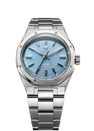 Nivada Grenchen F77 "100 years" ice agate | 38mm