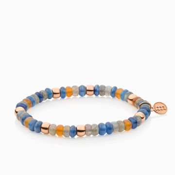 BRON | Reflex Bracelet | Kyanite - Carnelian - Labradorite