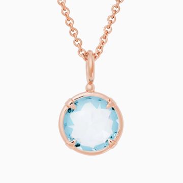 BRON  Mira Mira Pendant Blue Topaz 12mm 8HR3418BTB