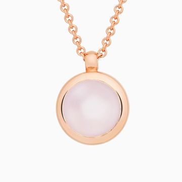BRON | Sushi Pendant | Rose Quartz 12mm
