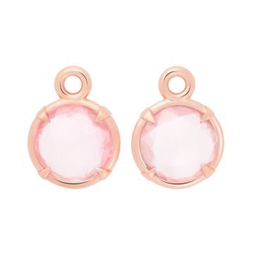 BRON | Mira Mira Pendants | Rose Quartz Ø12 mm