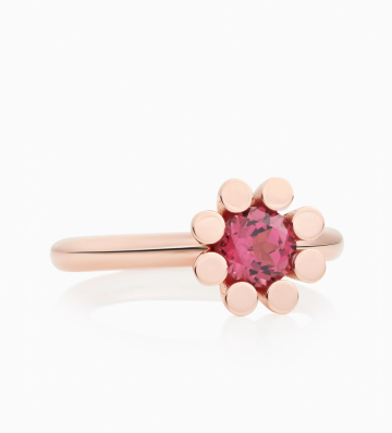 BRON | Sprite Ring | Rhodolite