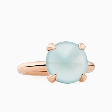 BRON | Catch Ring | Blue Topaz 10mm