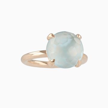 BRON | Catch Ring | Blue Topaz 12mm