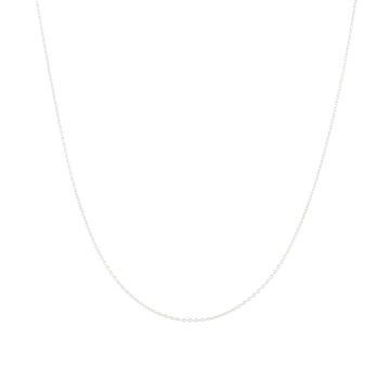 Lux Line | Anchor Chain White Gold | 45 cm