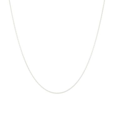 Lux Line | Anchor Chain White Gold | 45 cm