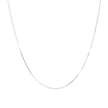 Lux Line | Venetian Chain White Gold | 45 cm