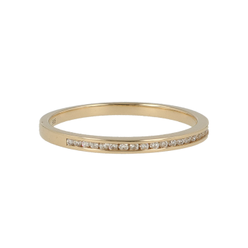 Yeva | Ring Yellow gold | 21 Diamonds