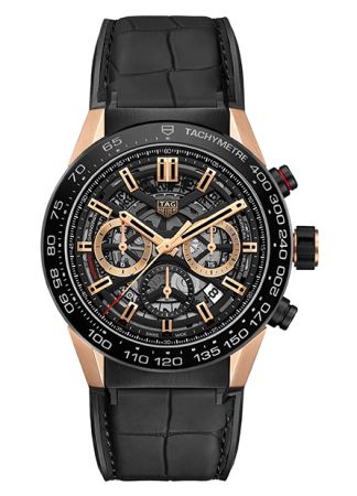 TAG Heuer Carrera Calibre Heuer 02 Black Rose Gold | 45mm
CBG2A50.FC6450