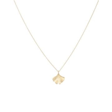 KEK | Necklace Yellow Gold | Leaf