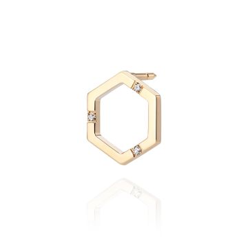 Burato Gioielli | Amuleto Yellow Gold Pin BU01YG
