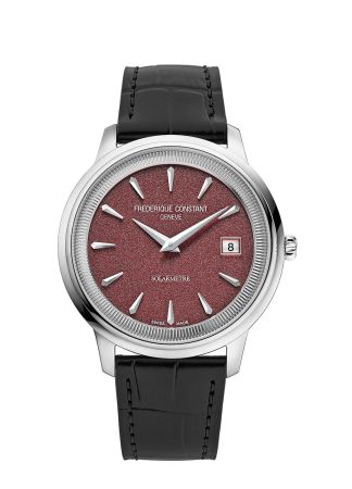 Frederique Constant Moneta Solarmetre Red | 39mm