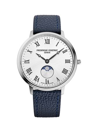 Frederique Constant Slimline Moonphase Silver | 39mm
FC-206RS3S6