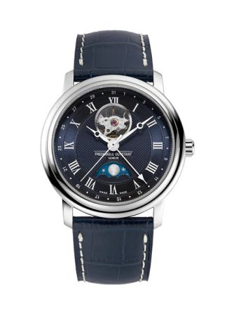 Frederique Constant Classics Moonphase Blue | 40mm FC-335mcnw4p26