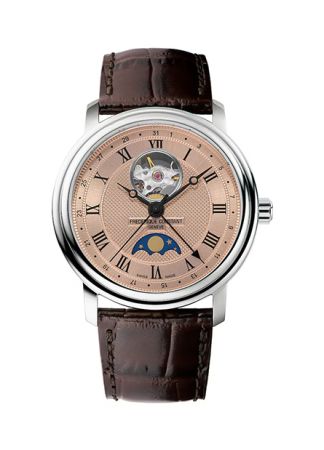 Frederique Constant Classics Heartbeat Moonfase Coral | 40mm
FC-335MCSALB4P26