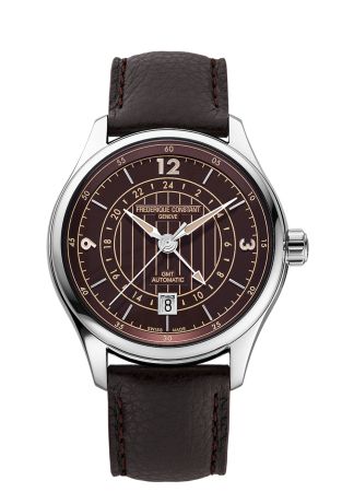 Frederique Constant Runabout GMT brown limited edition 42mm | FC-350RBR5B6 | Juwelier van Willegen