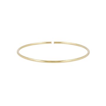 Dot | Yellow Gold | Bangle 2 mm