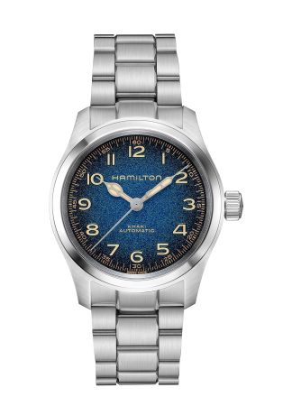 Hamilton Khaki Field Murph Blue Steel Bracelet | 38mm