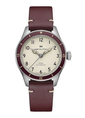 Hamilton khaki Aviation Pilot Pioneer White | 38mm H76265810