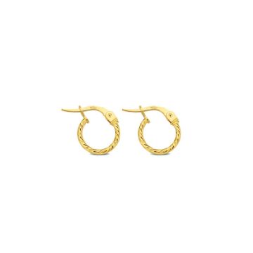 Minitials Iniemini Hoops | 18ct Gold