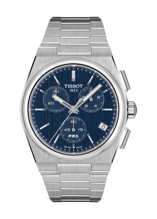 Tissot PRX Quartz Chronograph Blue  T137.417.11.041.00