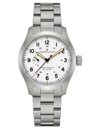 Khaki Field Power Reserve White/Steel | 40MM H69509110