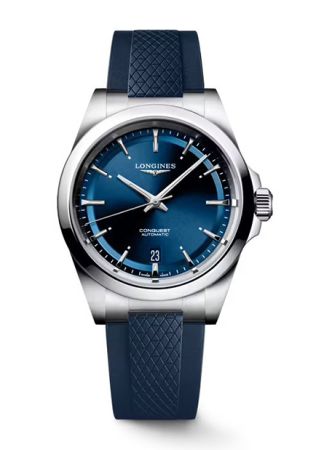 Longines Conquest Blue rubber | 38mm
L3.720.4.92.9