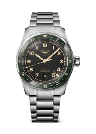 Longines Spirit Zulu time Green Steel | 39mm
L3.802.4.63.6