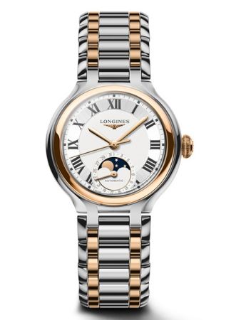 Longines PrimaLuna Two tone 18k rose gold cap 200 | 34mm
L8.126.5.71.7